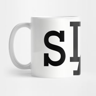 sLAy (Black) Mug